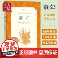 童年 高尔基 六年级小学生语文拓展阅读 人民文学出版社 经典文学名作世界名著 小学生课外拓展阅读课外书
