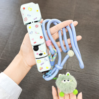 适用小天才电话手表表带Z10/Z9可爱挂脖Z11新款Z8Z7S保护套3139B