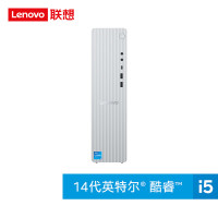 联想(Lenovo)天逸510S尊享版商务台式机电脑主机(酷睿14代i5-14400 16G DDR5 2TB HDD+512G SSD win11)单主机