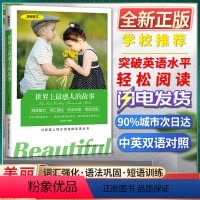 [正版]美丽英文世界上感人的故事阅读能力词汇强化语法巩固短语训练与美国人同步阅读的英语丛书快速突破英语水平轻松阅读