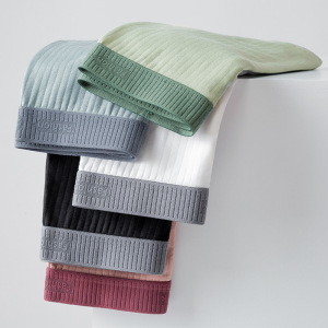 性感条纹纯棉男士内裤运动透气青少年平角裤宽松大码男生四角裤衩