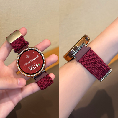 猫咪毛绒挂脖套适用小天才Z11电话手表表带3139B