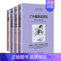 全四本 [正版]全四册了不起的盖茨比少年维特之烦恼双城记八十天环游地球读名著学英语 英汉互译双语读物 中英文对照 世界经