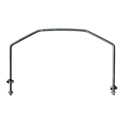 贝策 抱箍 刺丝滚笼支架立柱抱箍 378*184mm 个