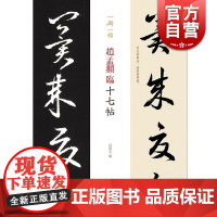 赵孟頫临十七帖(一碑一帖) 孙宝文 赵体赵孟俯草书毛笔字帖书法临摹碑帖古帖墨迹本繁体旁注 毛笔书法教程教材 上海辞书出