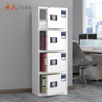 质凡 保密柜四门电子密码锁款 /ZF-BMG048/1577*420*550mm(厚度0.7mm)