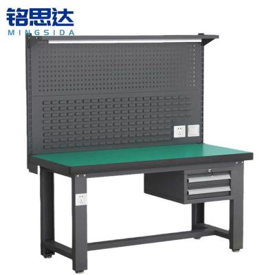 铭思达钳工操作台1.2米吊二抽张