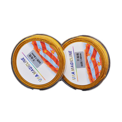 编织文玩佛珠线手串线玉线星月菩提耐磨无弹力穿珠线绳子-U扁轮芊棉线1.0深棕色/卷