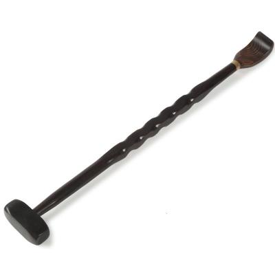 烟斗烟具实木痒痒挠不求人木质按摩捶敲打锤经络锤背两用多功能木制锤子紫光檀痒痒挠按摩锤紫光檀痒痒挠按摩锤