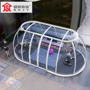 盛辉嘉业 星空房户外酒店阳光房温室花棚简易暖棚家用保暖推拉大篷定制
