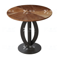 臻远 ZY-VC112702 洽谈桌岩板餐桌 800*800*750 单位:1张