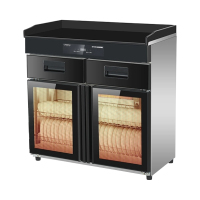 臻远ZY50429037配餐柜消毒碗柜茶水柜带抽屉调料台 数显款