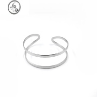 JiMi手臂装饰臂环饰品朋克多层手镯ins小众设计高级感金属臂钏女臂镯