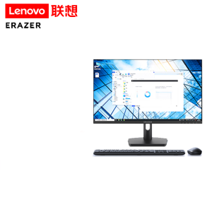 联想(Lenovo)异能者23.8英寸一体机电脑 网课学习办公台式机(i5-12450H 16G 512G 双频WIFI 蓝牙 键鼠)