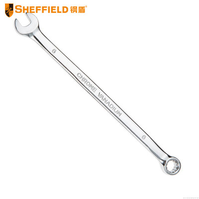 钢盾(SHEFFIELD) S017115 公制精抛光两用长扳手15mm[家用]