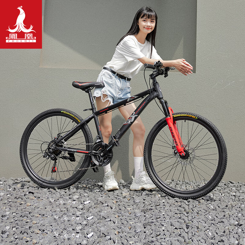 凤凰(Phoenix)26寸24速山地自行车(辐条轮)东风21
