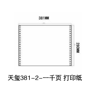 天玺381-2-一千页 打印纸
