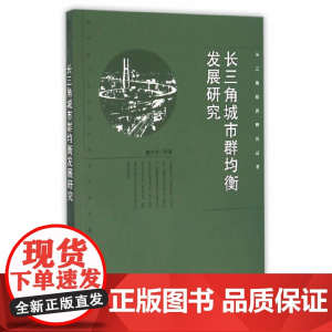长三角城市群均衡发展研究 魏守华 经济科学出版社 正版书籍