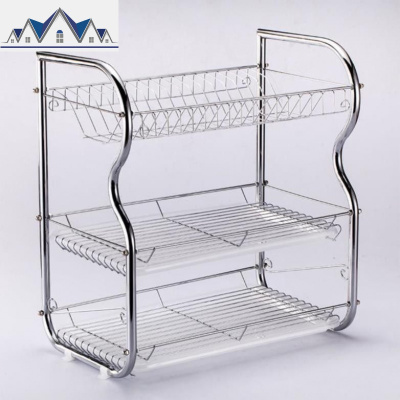 碗筷厨房沥水收纳架碗架尺寸简易碗碟架小号小型滴水溧水沥水篮碗 三维工匠