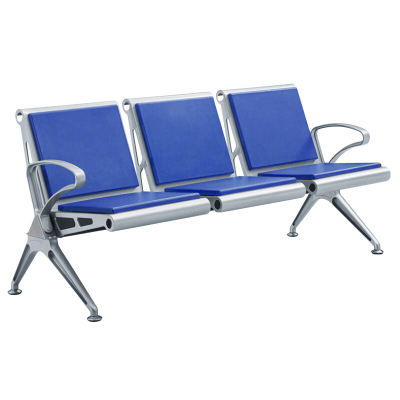 慧采云 办公家具机场椅连排椅车站等候椅客户休息椅银行医院等候椅长椅休闲排椅加垫3人位