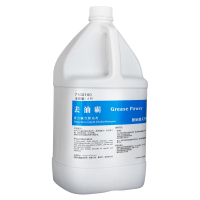 去油霸强力碱性除油剂厨房重油污强力除油剂清洗油烟机灶台烤架去油污净4L装 4瓶[一箱装]