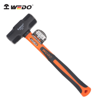 维度(WEDO)WD678-10 包塑柄八角锤 碳钢 10磅(10lb)方头锤 重型手锤