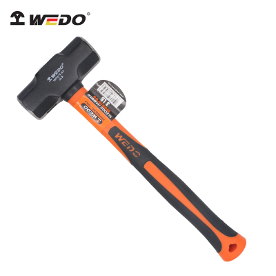 维度(WEDO)WD678-10 包塑柄八角锤 碳钢 10磅(10lb)方头锤 重型手锤