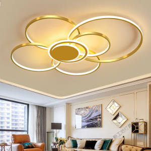 苏宁放心购 2020新款全屋成套灯具套餐北欧后现代简约LED客厅吸顶灯卧室灯餐厅灯