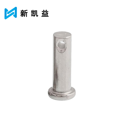 新凯益 304不锈钢平头带孔圆柱销 X6*40 个