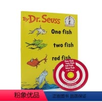 [正版]英文原版One Fish, Two Fish, Red Fish, Blue Fish with CD 苏斯博