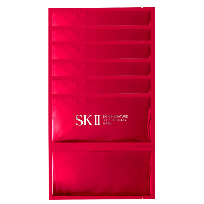 SK-II面膜抚纹提拉滋润保湿改善脸部轮廓焕肤紧颜双面膜6片装