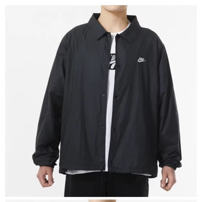 NIKE/耐克外套运动休闲舒适梭织翻领男装夹克FN3317-010 C