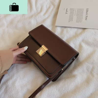 2020潮流少女款百搭网红港风复古斜挎森系小包差单肩女包NEW LAKE女斜挎包