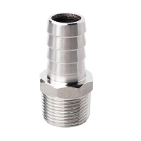 盛京联硕不锈钢六角外丝皮管接头DN100 [4寸]304材质个