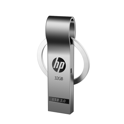 HP/惠普U盘32Gx785w金属钥匙扣高速usb3.0学生男女通用u盘礼品私人定制