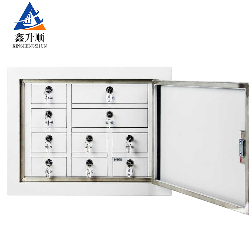 鑫升顺手机存放柜10格大壁挂款400*542*240mm