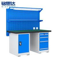 铭思达重型钳工操作台1.5米四抽一门张