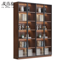 芙首泰玻璃门书柜1400*320*2000mm个