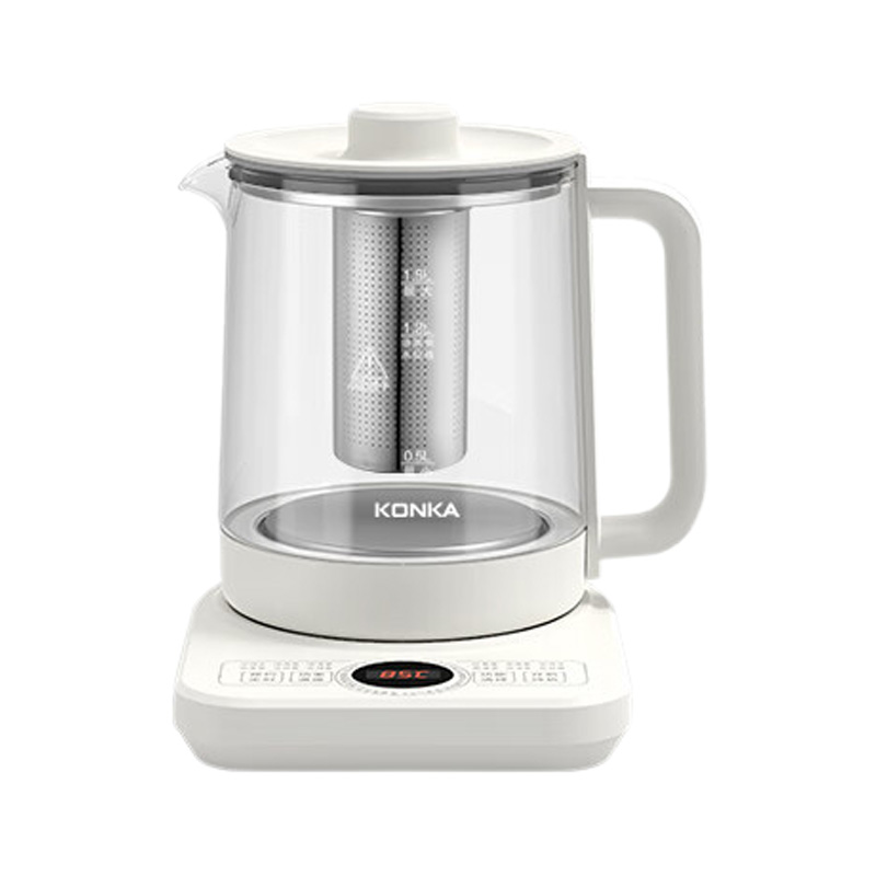 康佳养生壶1.5L玻璃保温带滤网KHK-W1530(C)