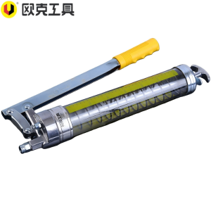 欧克(Ouke)塑钢黄油枪手动透明大容量压杆式注油器黄油枪OK-4101把