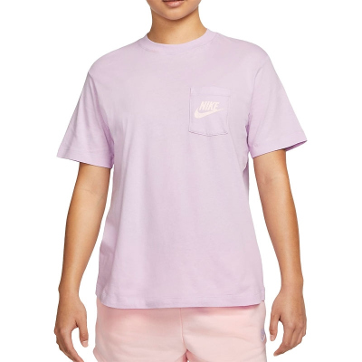 Nike/耐克 女装T恤后背大LOGO图案印花休闲短袖DQ3154-530 D