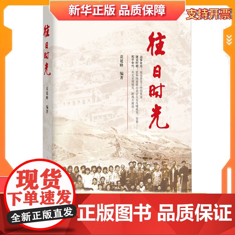 正版往日时光 袁延峰编著中国现当代随笔现当代文学以情述史散发着浓浓乡情京情泛着厚重历史气息的图书籍华夏出版社