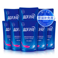 蓝月亮 补充套装:亮白增艳薰衣草洗衣液袋装1kg*8