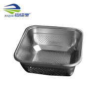 铂锜澳不锈钢菱角筛盆 漏盆/个