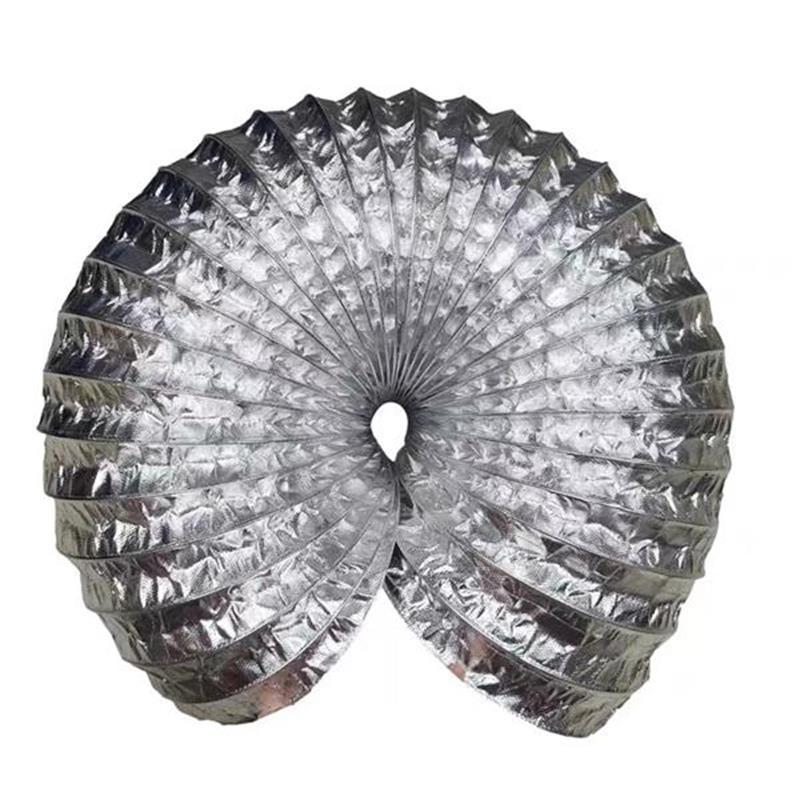 盛京联硕 铝箔通风管排风管铝箔烟管 口径100mm(4寸) 拉长10米 根