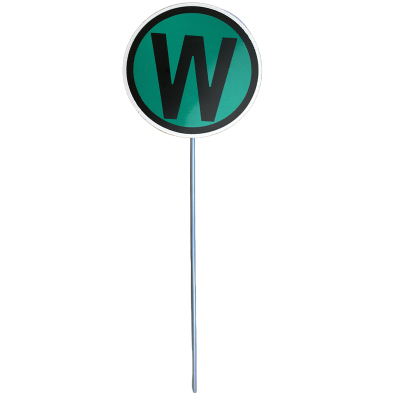 众城应鑫 减速牌 限速牌慢行牌w字牌反光警示牌 带架 块