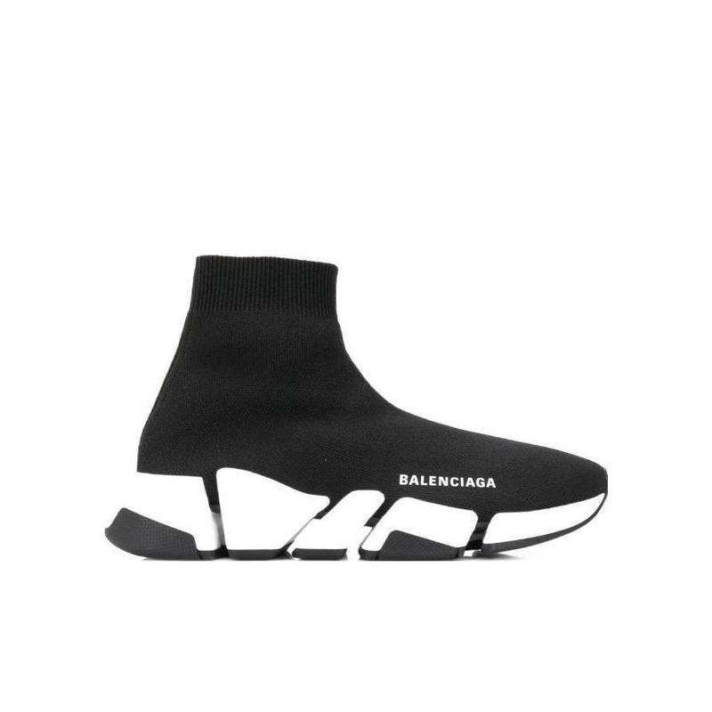 巴黎世家(Balenciaga)女式24新款防滑训练跑鞋 Speed.2 袜式休闲运动鞋