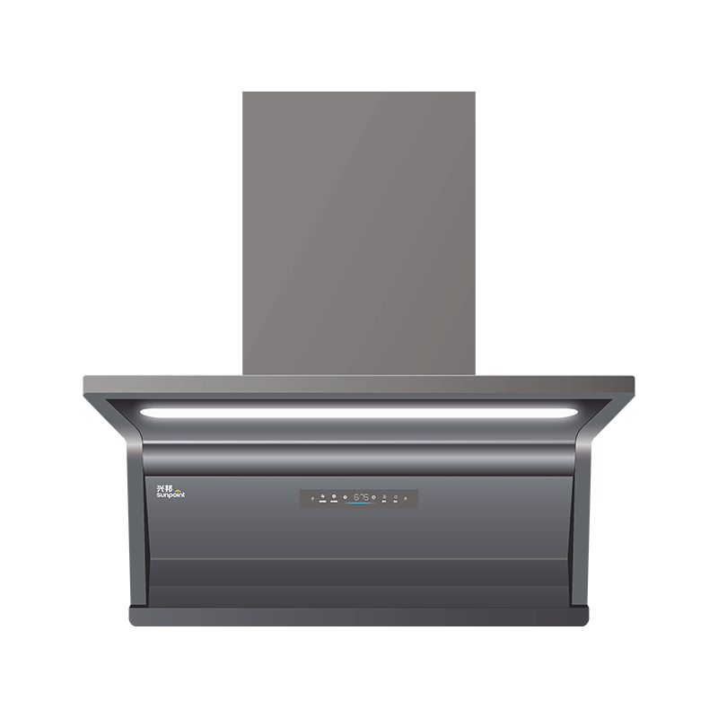 兴邦XING BANG一级能效顶侧双吸油烟机CXW-230HQ9310挥手感应23m3/min大吸力钢化玻璃面板