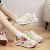 ins韩版厚底老爹鞋2026春季新款街拍学生跑步运动鞋增高鞋