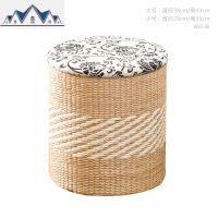 藤编收纳凳子换鞋凳储物凳子可坐人有盖整理收纳箱沙发凳搁脚凳 三维工匠